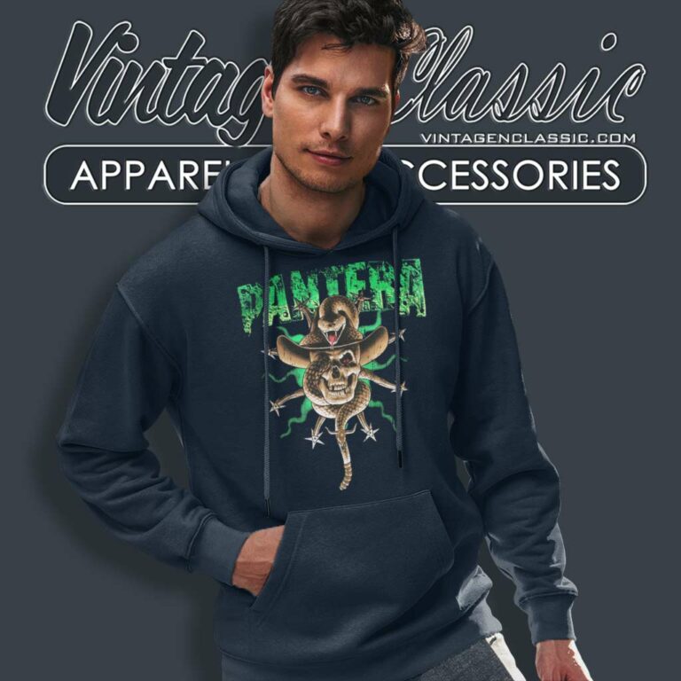 Pantera Snakes Skull Vintage Hoodie Pantera Snakes Skull Vintage Hoodie