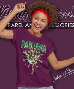 Pantera Snakes Skull Vintage Women TShirt
