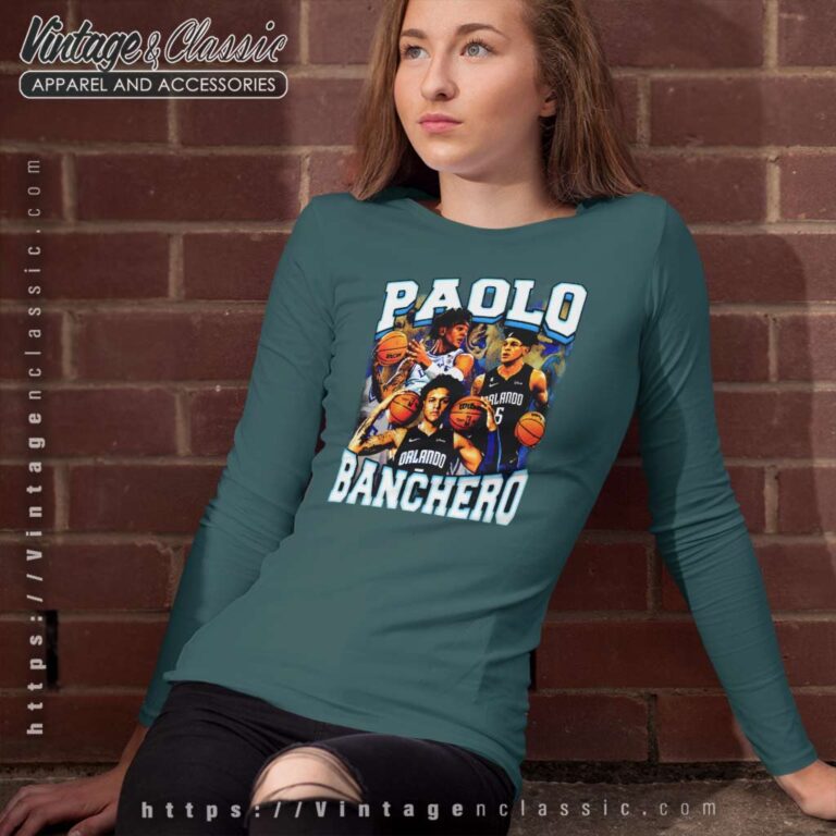 Paolo Banchero 2023 Shirt Nba Rookie Of The Year Long Sleeve Tee Paolo Banchero 2023 Shirt Nba Rookie Of The Year Long Sleeve Tee