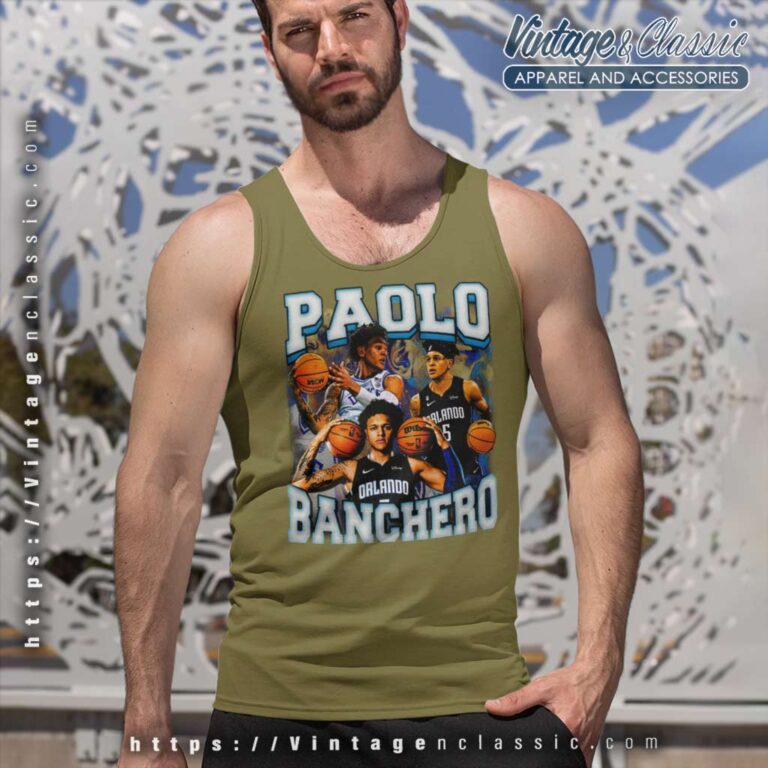 Paolo Banchero 2023 Shirt Nba Rookie Of The Year Tank Top Racerback Paolo Banchero 2023 Shirt Nba Rookie Of The Year Tank Top Racerback