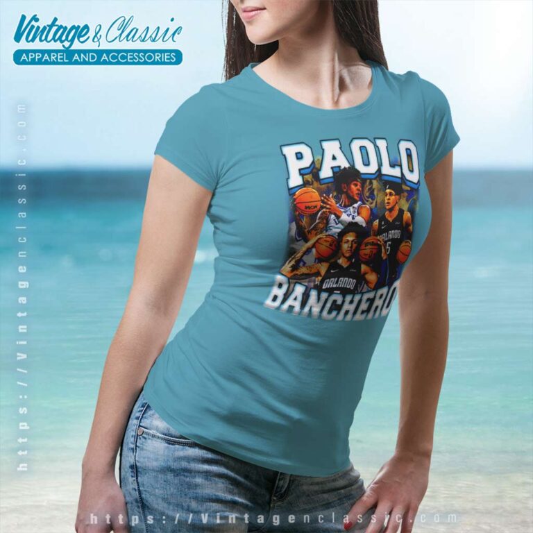 Paolo Banchero 2023 Shirt Nba Rookie Of The Year Women TShirt Paolo Banchero 2023 Shirt Nba Rookie Of The Year Women TShirt
