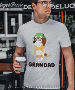Papa Bluey Grandad Fathers Day Tshirt