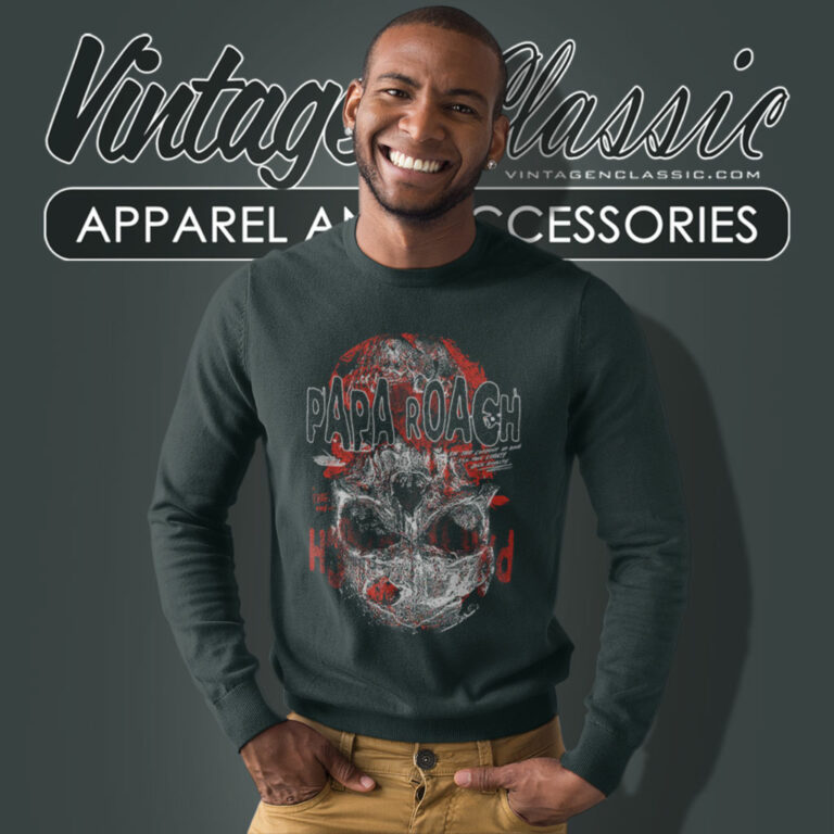 Papa Roach Shirt Red Royalty Sweatshirt Papa Roach Shirt Red Royalty Sweatshirt