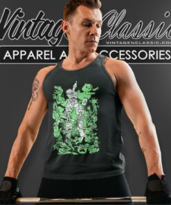 Parasite Exterminators Rick And Morty Tank Top Racerback