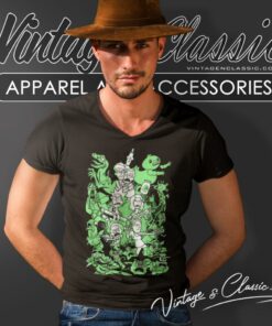 Parasite Exterminators Rick And Morty V Neck TShirt