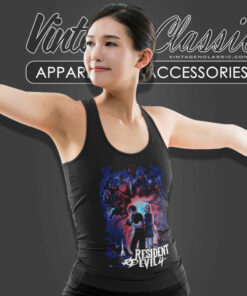 Parasite Resident Evil 4 Game Tank Top Racerback
