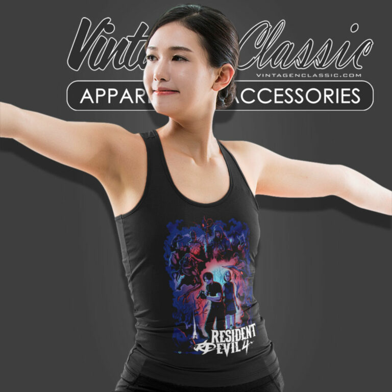 Parasite Resident Evil 4 Game Tank Top Racerback Parasite Resident Evil 4 Game Tank Top Racerback