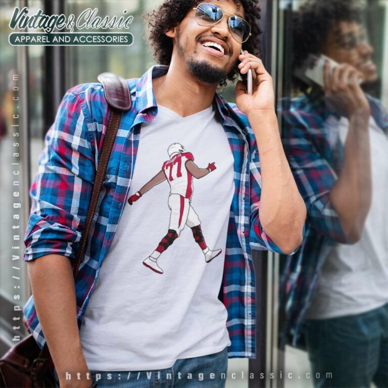 Paris Johnson Jr The Tackle Arizona Cardinals V Neck TShirt Paris Johnson Jr The Tackle Arizona Cardinals V Neck TShirt