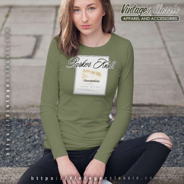 Parker Knoll Chardonnay 1993 Napa Valley Long Sleeve Tee Parker Knoll Chardonnay 1993 Napa Valley Long Sleeve Tee