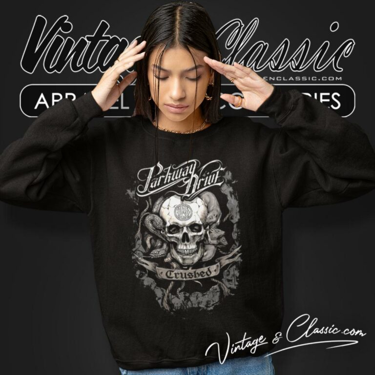 Parkway Drive Crushed Sweatshirt Parkway Drive Crushed Sweatshirt