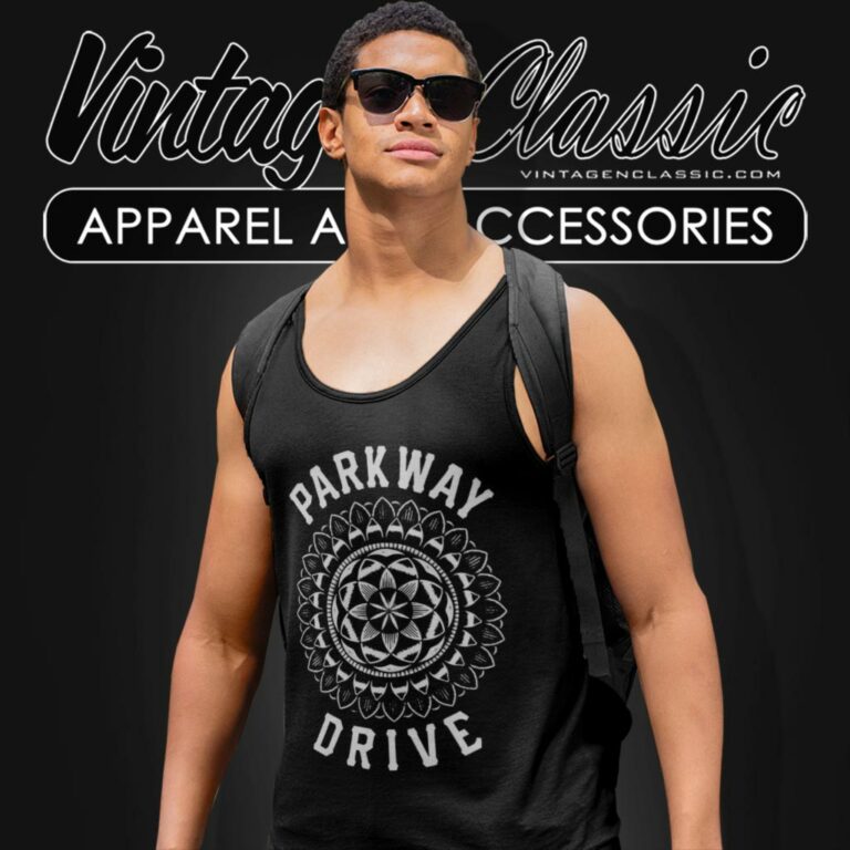 Parkway Drive Mandala Tank Top Racerback Parkway Drive Mandala Tank Top Racerback
