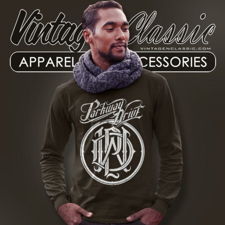 Parkway Drive Monogram Logo Long Sleeve Tee 1 Parkway Drive Monogram Logo Long Sleeve Tee 1