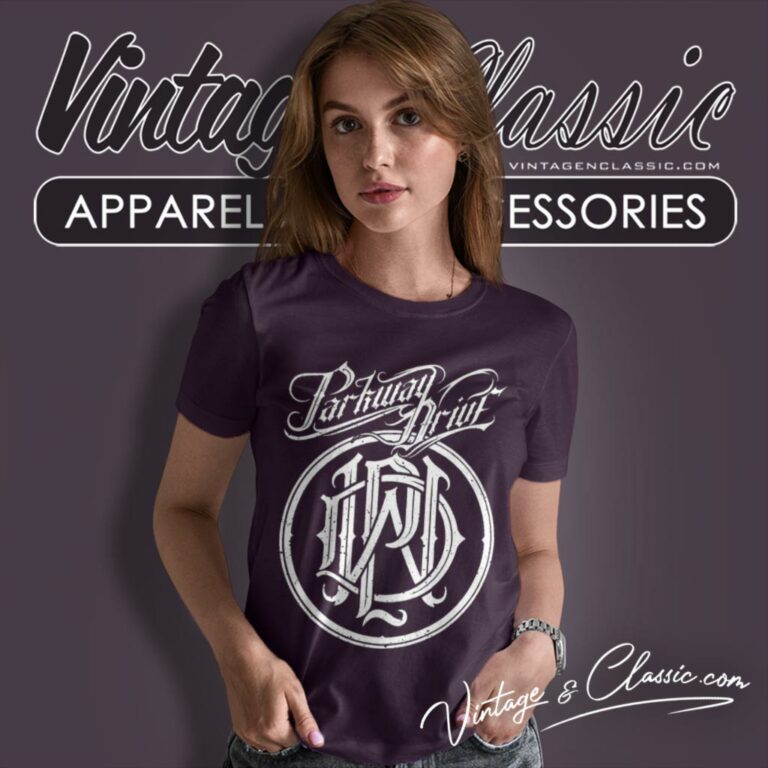Parkway Drive Monogram Logo Women T Shirt 1 Parkway Drive Monogram Logo Women T Shirt 1