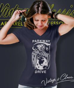 Parkway Drive Reaper V Neck TShirt