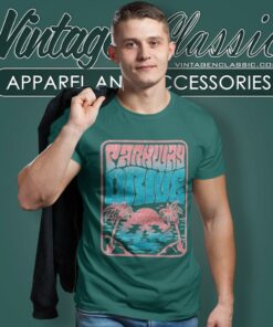 Parkway Drive Retro Palm T Shirt