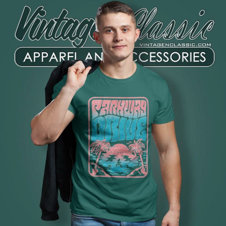 Parkway Drive Retro Palm T Shirt Parkway Drive Retro Palm T Shirt