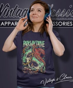 Parkway Drive Sharktopus Women T Shirt