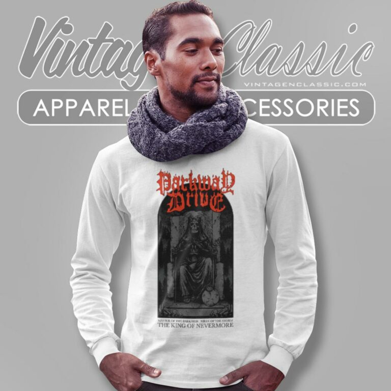 Parkway Drive Shirt King Of Nevermore Long Sleeve Tee Parkway Drive Shirt King Of Nevermore Long Sleeve Tee