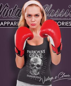 Parkway Drive Smoke Skull Tank Top Racerback 1