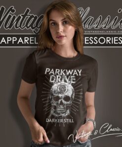 Parkway Drive Smoke Skull Women T Shirt 1