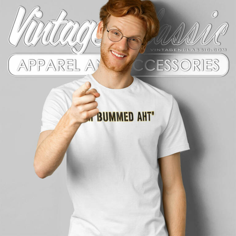 Pat Mcafee Wearing Im Bummed Aht T Shirt Pat Mcafee Wearing Im Bummed Aht T Shirt