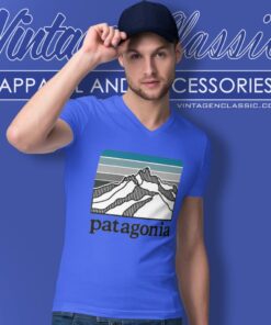 Patagonia Line Logo Shirt 5 Patagonia Line Logo V Neck TShirt