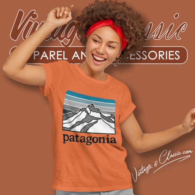 Patagonia Line Logo Women T Shirt Patagonia Line Logo Women T Shirt