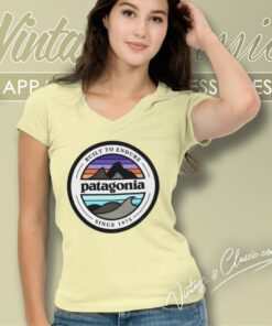 Patagonia Logo Since 1975 Shirt 5 Patagonia Logo Since 1975 V Neck TShirt