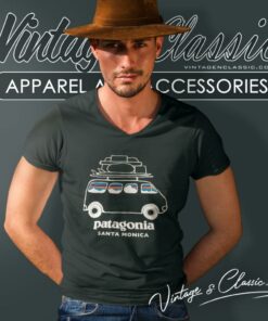 Patagonia Santa Cruz Van Bus V Neck TShirt