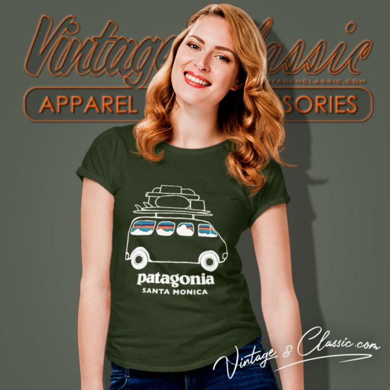 Patagonia Santa Cruz Van Bus Women T Shirt Patagonia Santa Cruz Van Bus Women T Shirt