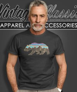 Patagonia Shirt Fitz Roy Bear Organic T Shirt