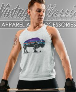 Patagonia Shirt Fitz Roy Bison Responsibili 4 Patagonia Shirt Fitz Roy Bison Responsibili Tank Top Racerback