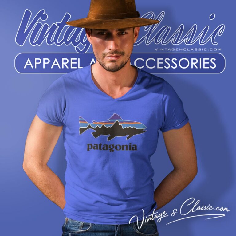 Patagonia Shirt Protect Our Home Water V Neck TShirt Patagonia Shirt Protect Our Home Water V Neck TShirt