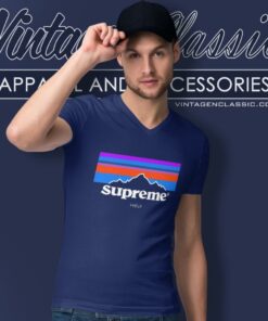 Patagonia Supreme Helix V Neck TShirt
