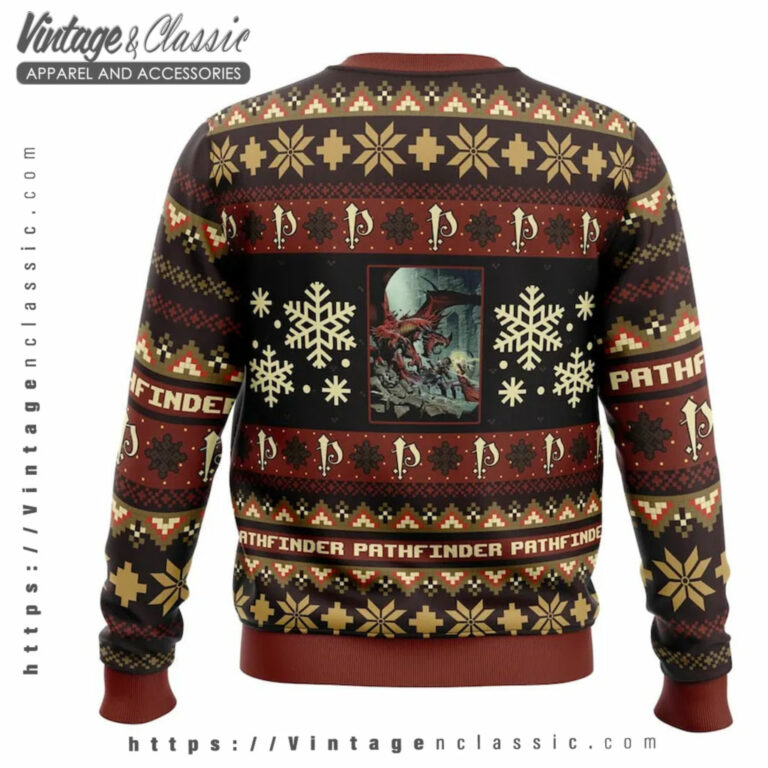 Pathfinder Board Games Ugly Sweater back Ugly Sweater Pathfinder Board Games Ugly Sweater back Ugly Sweater