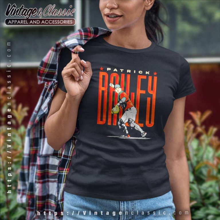 Patrick Bailey San Francisco Giants Baseball Player Women TShirt Patrick Bailey San Francisco Giants Baseball Player Women TShirt