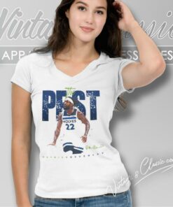 Patrick Beverley Minnesota Timberwolves V Neck TShirt