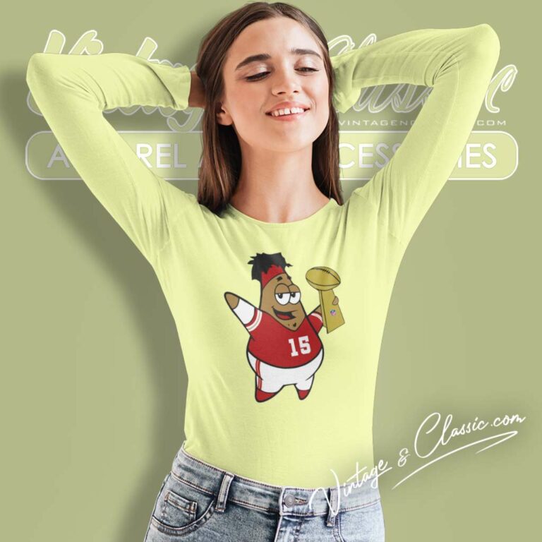 Patrick Mahomes Champions Super Bowl Chiefs Long Sleeve Tee Patrick Mahomes Champions Super Bowl Chiefs Long Sleeve Tee