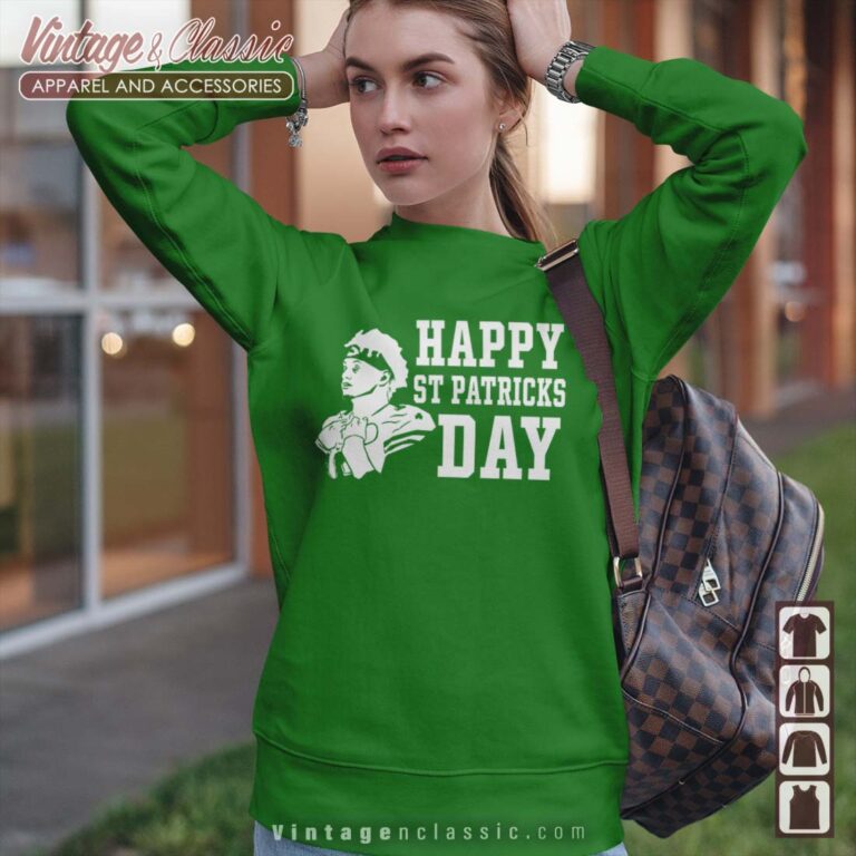 Patrick Mahomes Funny Happy St Patricks Day Sweetshirt Patrick Mahomes Funny Happy St Patricks Day Sweetshirt