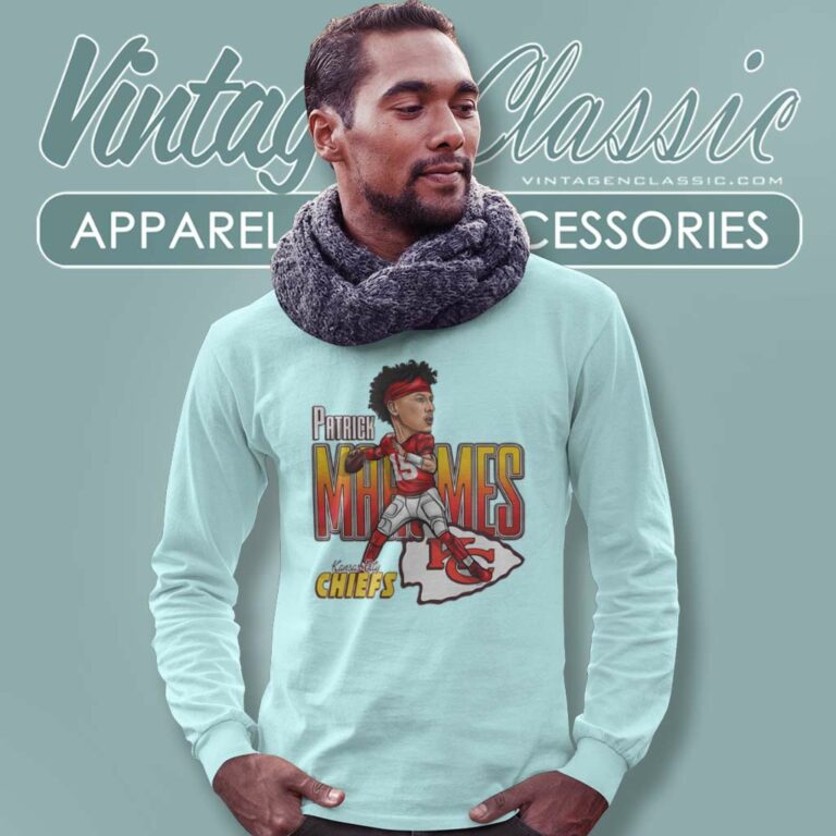 Patrick Mahomes Kansas City Chiefs Long Sleeve Tee 1 Patrick Mahomes Kansas City Chiefs Long Sleeve Tee 1