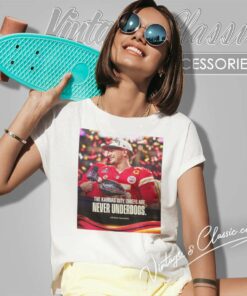 Patrick Mahomes Poster Shirt Chiefs Never Understood Women TShirt