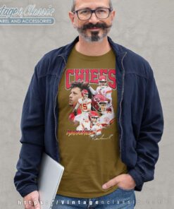 Patrick Mahomes Signature Kansas City Chiefs 2023 Long Sleeve Tee