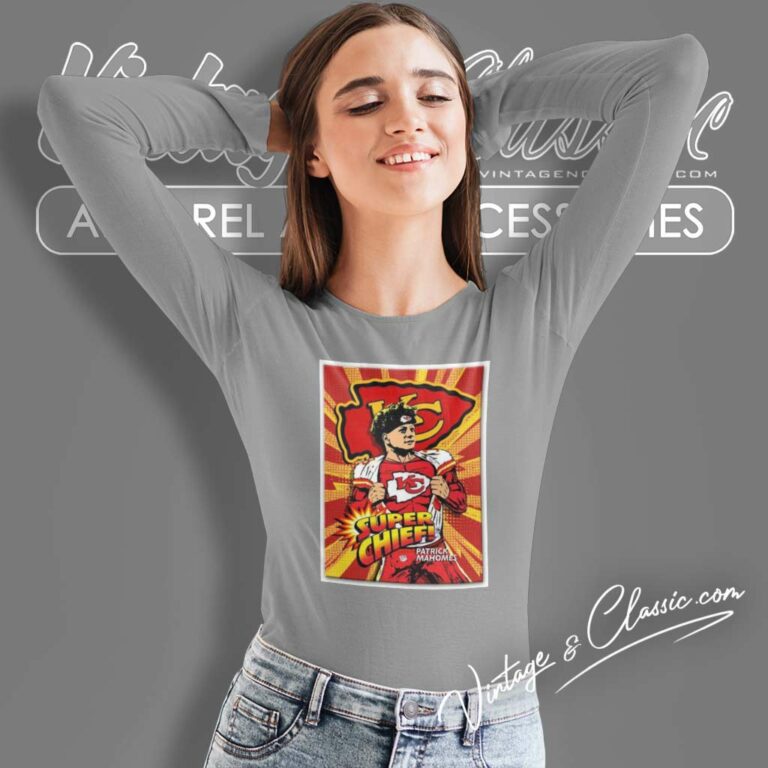 Patrick Mahomes Supper Chief Shirt Kansas City Chiefs 15 Long Sleeve Tee Patrick Mahomes Supper Chief Shirt Kansas City Chiefs 15 Long Sleeve Tee
