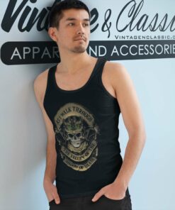 Patriot Shirt Club As I Walk Through The Valley Of The Shadow Of Death Tank Top Racerback