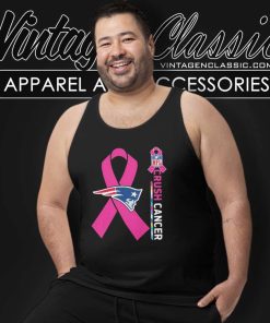 Patriots Nfl Crush Cancer 2023 Tank Top Racerback