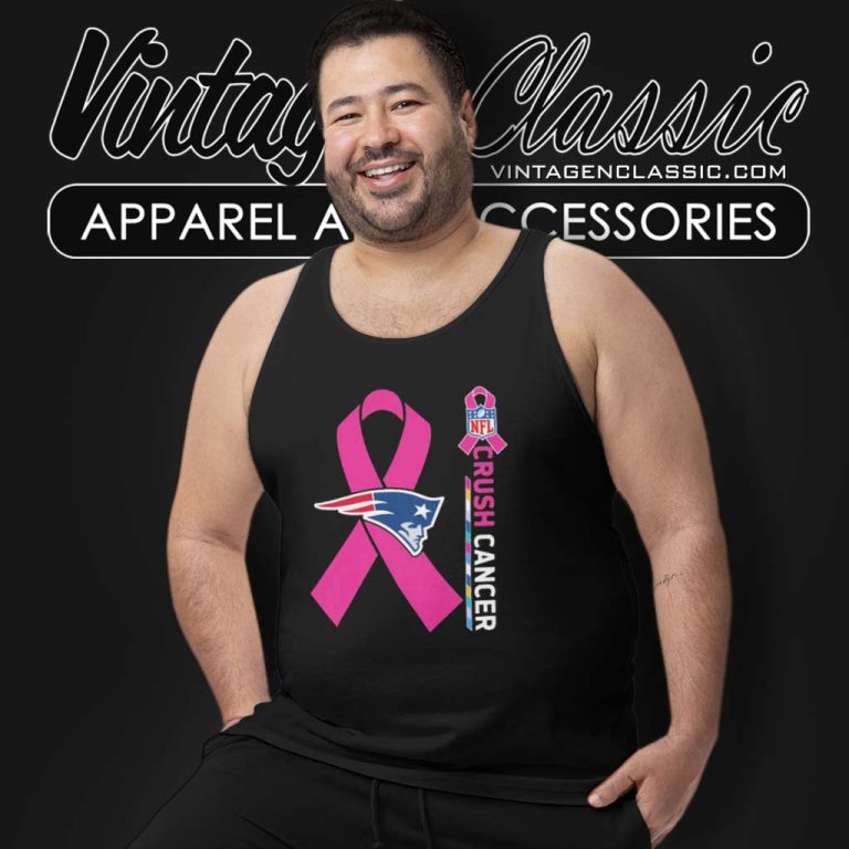 Patriots Nfl Crush Cancer 2023 Tank Top Racerback Patriots Nfl Crush Cancer 2023 Tank Top Racerback