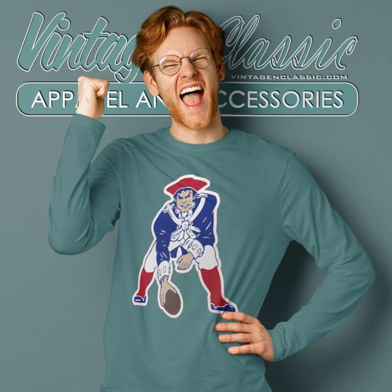 Patriots Primary Team Logo Long Sleeve Tee Patriots Primary Team Logo Long Sleeve Tee
