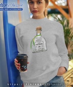 Patron Tequila Bottle Sweatshirt