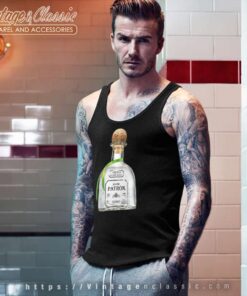 Patron Tequila Bottle Tank Top Racerback