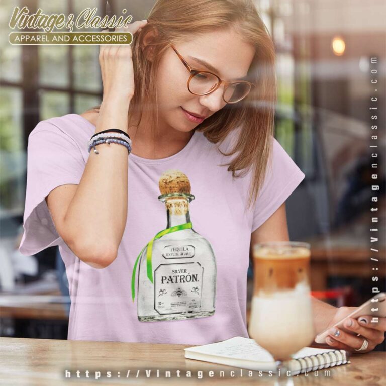 Patron Tequila Bottle Women TShirt Patron Tequila Bottle Women TShirt